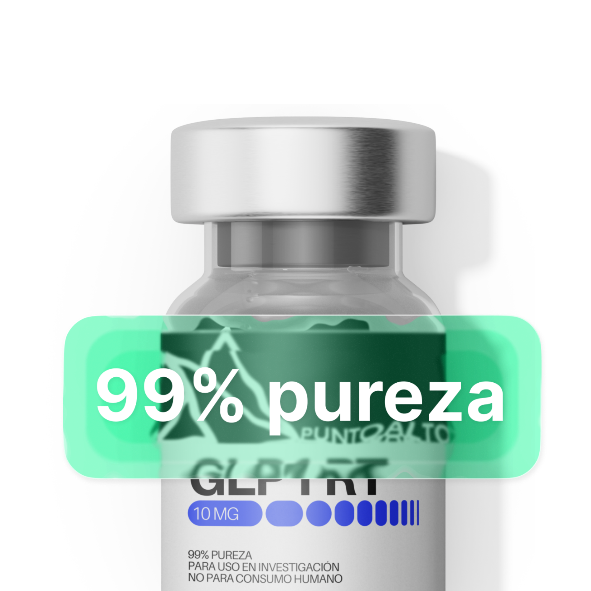 Vial Punto Alto con sello A Grade