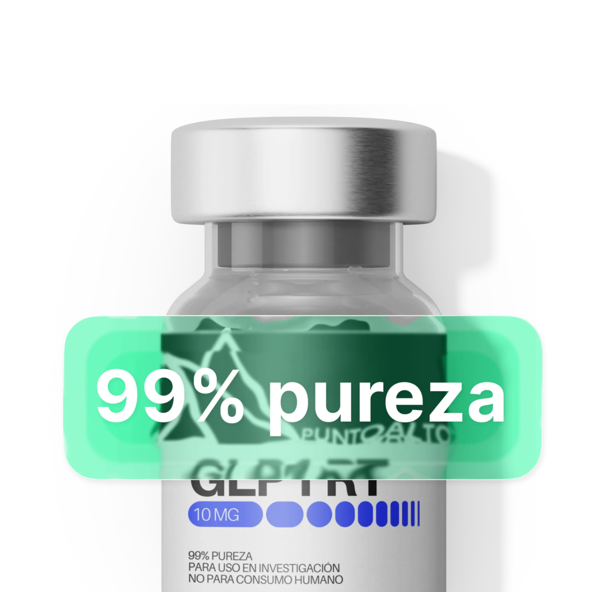 Vial Punto Alto con sello A Grade